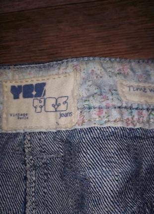 Крутая фирменная джинсовая юбка vintage denim3 фото