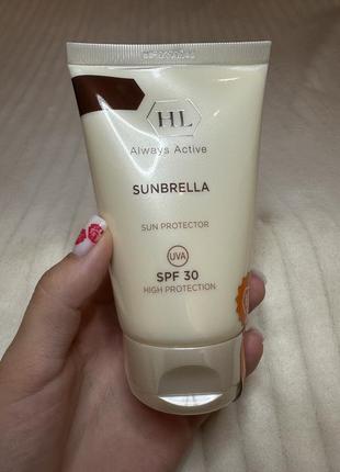 Солнцезащитный крем holy land cosmetics sunbrella spf 30 125ml