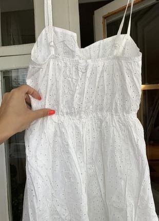 Платье сарафан из прошвы летнее легкое2 фото