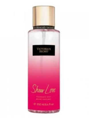 Парфюмированный спрей для тела victoria’s secret sheer love 18 (x) 250 мл