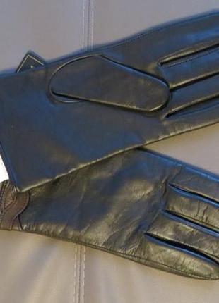 Кожаные женские перчатки mercer&madison, р xl4 фото