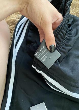 Adidas trico zip men's tricot  track training pants ce9963 black/white4 фото