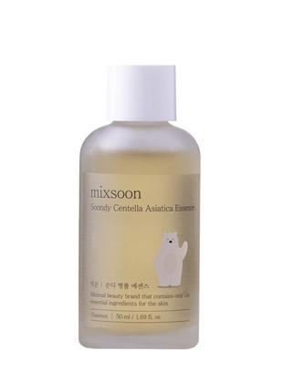 Эссенция для лица с экстрактом центеллы азиатской mixsoon soondy centella asiatica essence 50ml