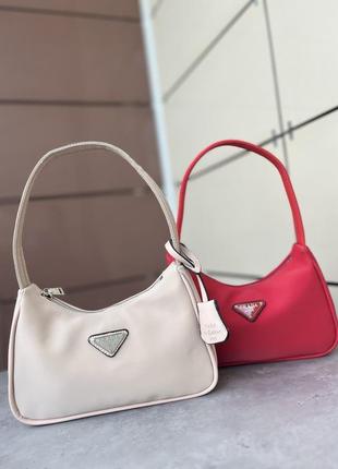 Prada маленькая стильная женская сумка3 фото