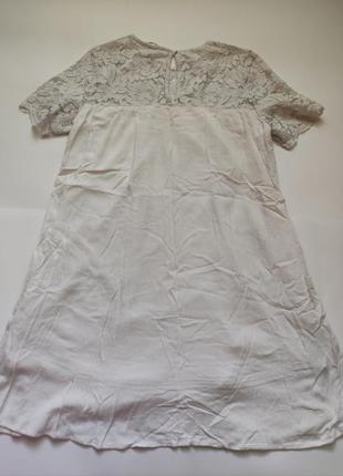 Красивое удобное нежное нарядное короткое платье, платье h&amp;m10 фото