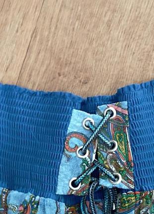 🌹🌹плиссированная женская юбка  разноцветная верх шнуровка плиссе 48🌹🌹5 фото