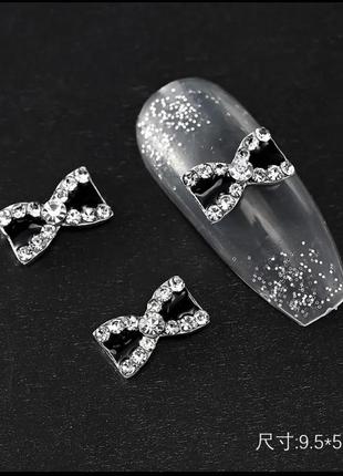 Шармы бантики декор для маникюра 10 шт