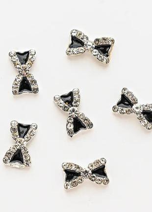 Шармы бантики декор для маникюра 10 шт