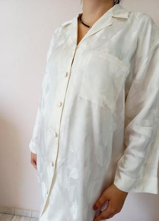 Женская шелковая ночная рубашка4 фото