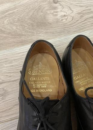 Туфлі grenson gallants ручної роботи 41/26 (made in england) оригінал4 фото