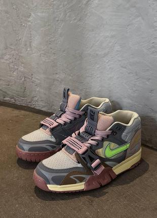 Чоловічі кросівки nike air trainer 1 utility grey pink