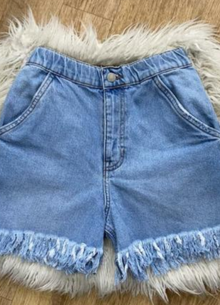 Джинсовые шорты zara