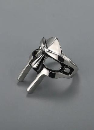 Мужское кольцо в стиле панк рок хип хоп кольцо в форме шлема готическое кольцо унисекс6 фото