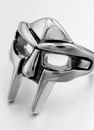 Мужское кольцо в стиле панк рок хип хоп кольцо в форме шлема готическое кольцо унисекс9 фото