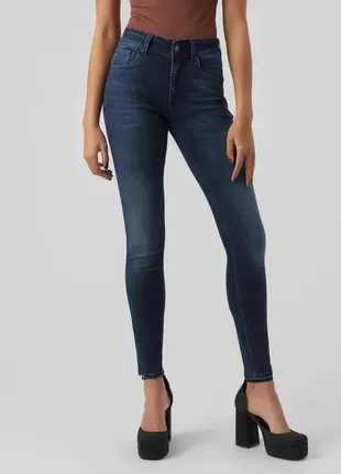 Джинси vero moda vmembrace mid rise jeans