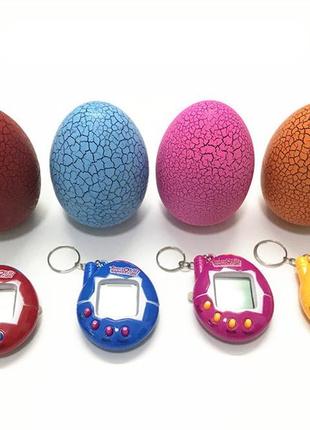 Тамагочі класичний tamagotchi в яйці рожевий3 фото