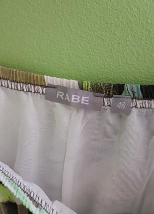 Юбка юбка из трикотажа с подкладкой хаки с майкой3 фото