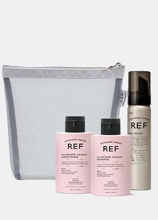 Ref trevel mesh bag colour - набор миниатюр "для окрашенных волос"