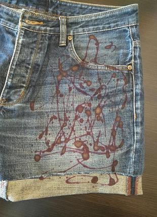 Nine way homme denim шорты