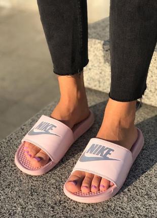 Тапочки nike літні, тапки new balance тапки найк сандалі-босоніжки nike сандали adidas adilette на лето сандали найк босоножки адидас3 фото