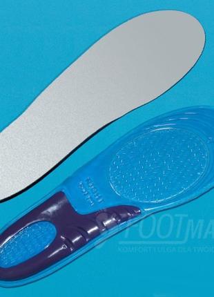 Гелевые ортопедические стельки footmate honey comb