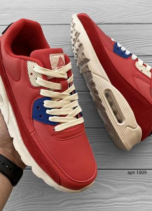 Мужские кроссовки air max 90 red 41,44,45 мужские кроссовки