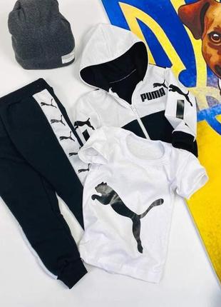 Спортивний костюм трійка з футболкою2 фото