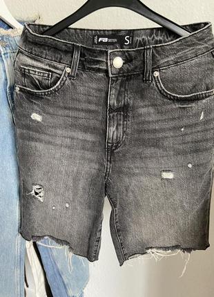 Классные джинсовые шорты бермуды1 фото