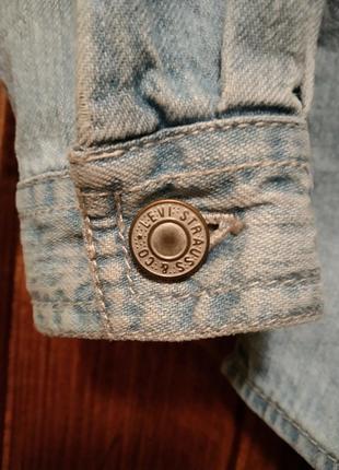 Сорочка джинсова levi's , оригінал.5 фото