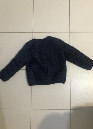 Курточка стеганая демисезонная для девочки фирмы zara,3-4 года ,96-103 см2 фото