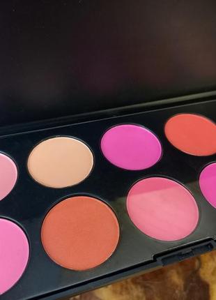 Mac makeup blush palette. палетка румян4 фото