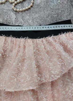Кокетливая нежная нарядная юбка h&m р. xs9 фото