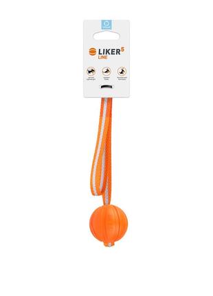 Liker line 5 - мячик на ленте для щенков и собак мелких пород, 5 см