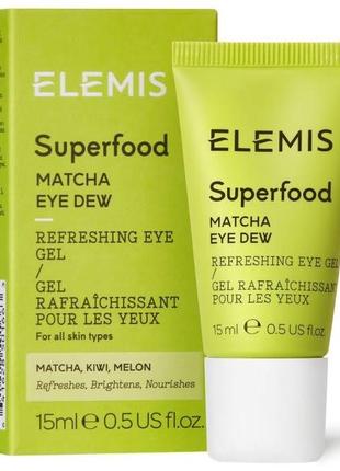 Повнорозмірний крем під очі elemis superfood matcha dew