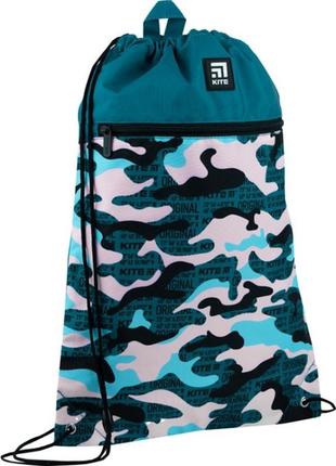 Сумка для взуття з кишенею kite арт. k22-601l-3