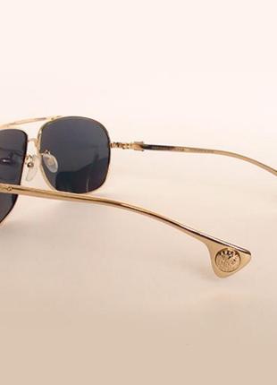 Окуляри chrome hearts ss ck hank gold gold7 фото