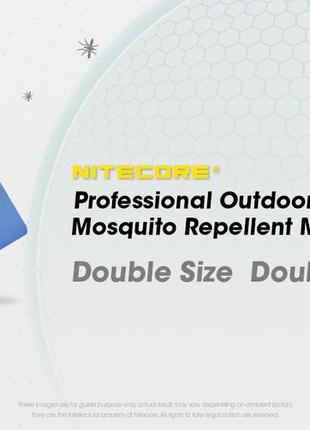Nitecore mrm10 пластини для фумігатора від комарів 10штук4 фото