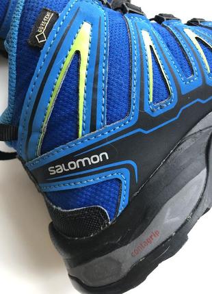 Ботинки мальчику salomon gore-tex 33 р. зимние contagrip3 фото