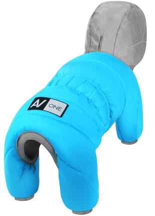 Комбінезон для собак airyvest one, блакитний, розмір xs22