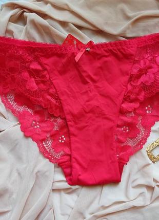 Красные трусики слип