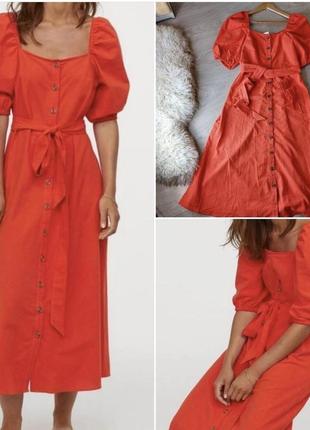 Платье коттоновое h&amp;m