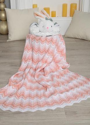 Дитячий плед на літо для дівчинки