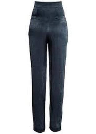 Новый брючный костюм h&m принт натуральный шелковый костюм оверсайз6 фото