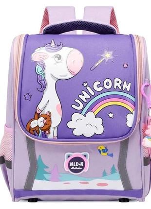 Школьный портфель школьный рюкзак для девочки1 фото