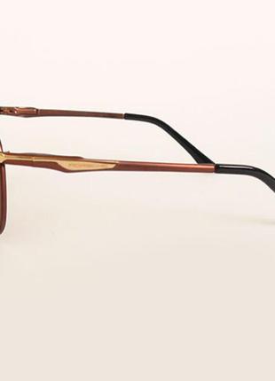 Очки porshe design 8722 copper gold brown2 фото