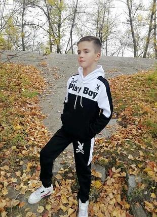 Теплый спортивный костюм play boy, топчик
