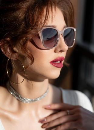 Женские солнечные очки актуальные модные бабочки в чудесной оправе брендовые5 фото