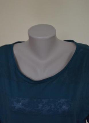 Шикарная трикотажная кофточка блузочка с кружевом большого размера4 фото