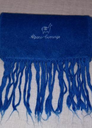 Alpaca camargo шарф 195*22 натуральная шерсть