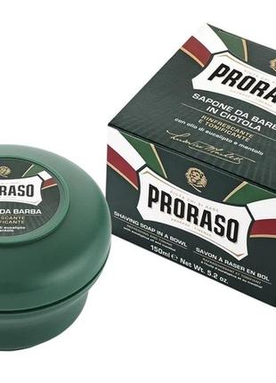 Мило для гоління з евкаліптовою олією і ментолом 150 мл proraso